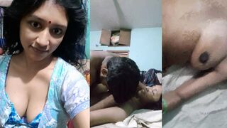 horny bengali boudi with her new boyfriend